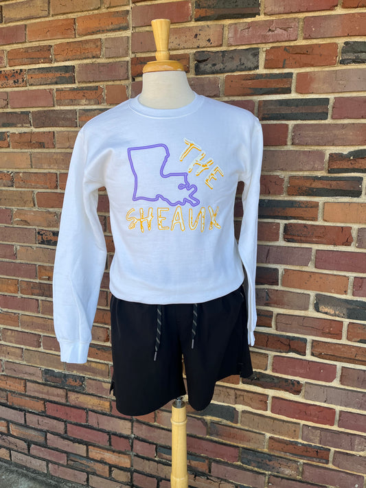 THE SHEAUX LOGO SWEATSHIRT
