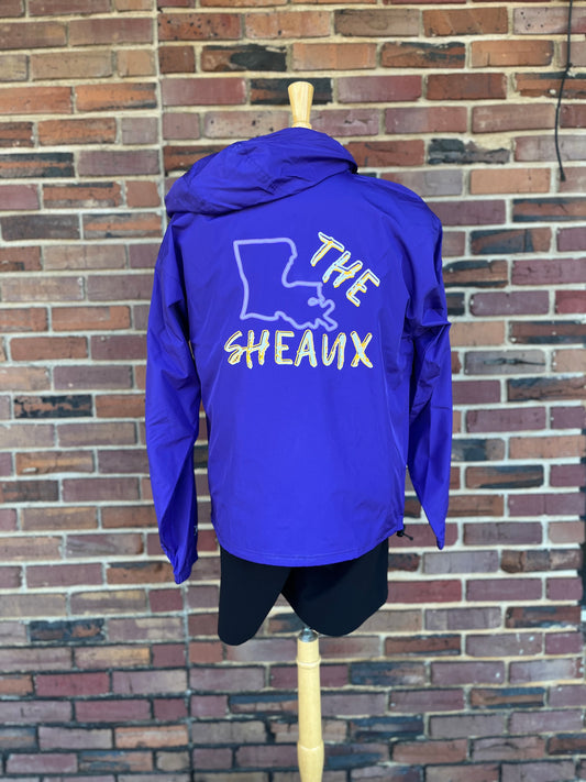 THE SHEAUX LOGO PACKABLE ANORAK JACKET